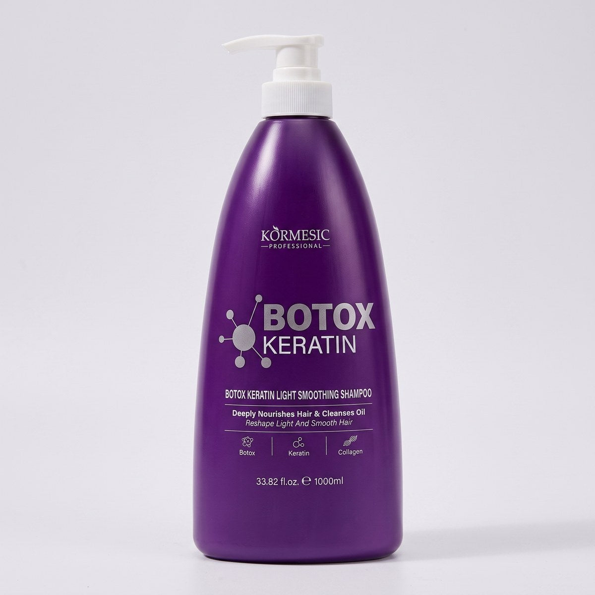 Kormesic Professional Botox Keratin Light Smoothing Shampoo 1000 ml