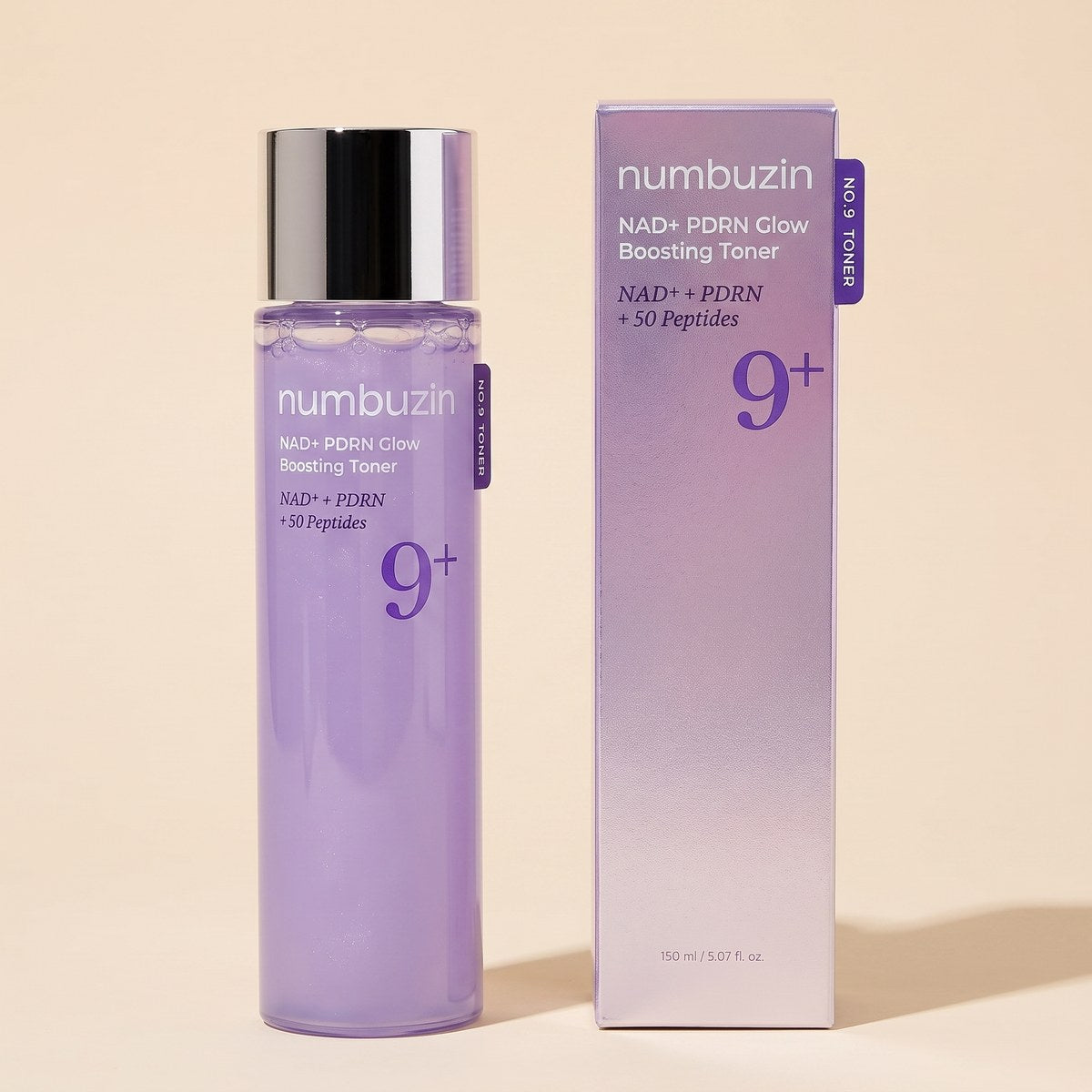Numbuzin No.9+ NAD+ PDRN Glow Boosting Toner 150 ml