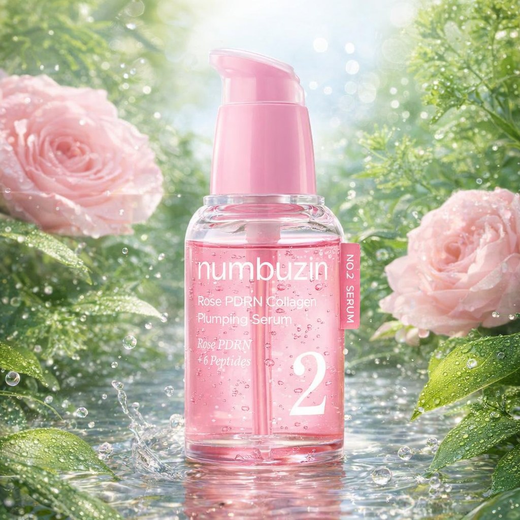 Numbuzin No.2 Rose PDRN Collagen Plumping Serum 30 ml