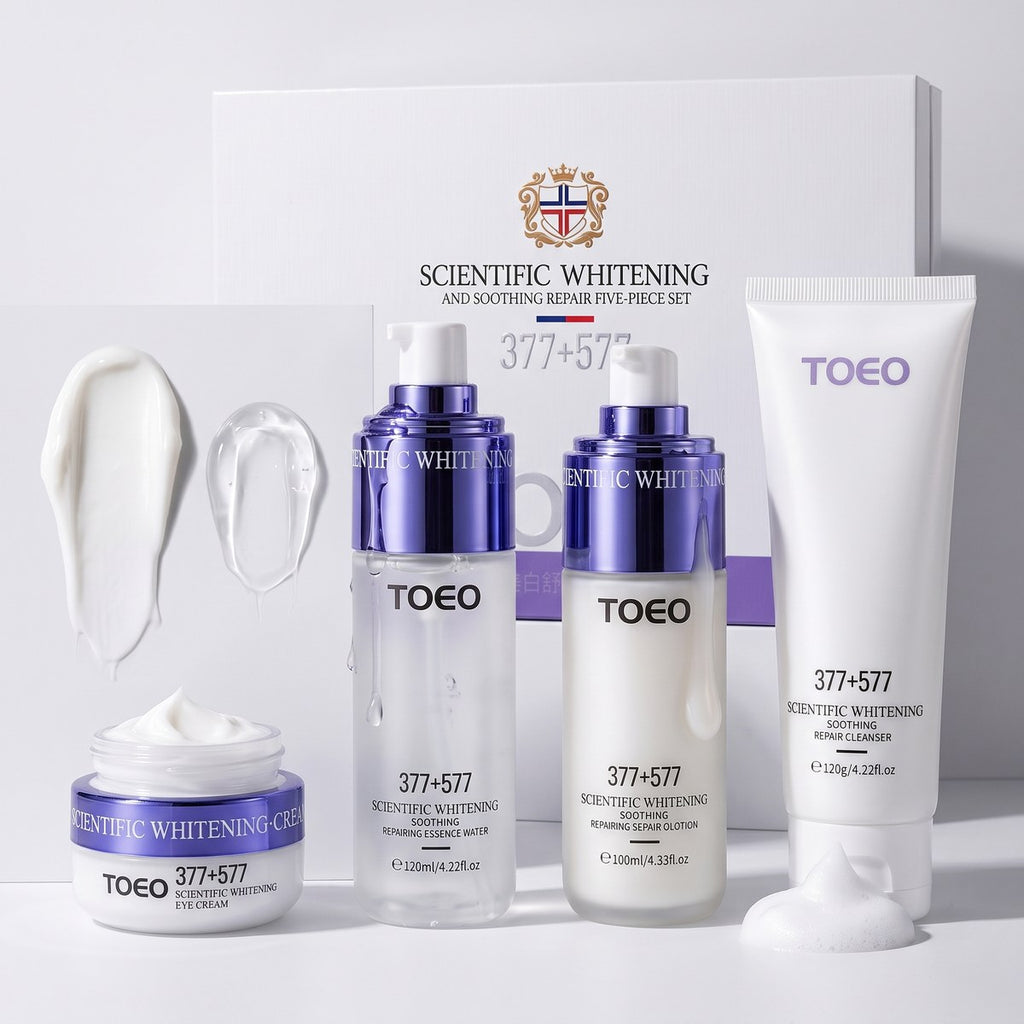 Toeo Scientific Whitening and Soothing Repair Zestaw 5-częściowy 377+577