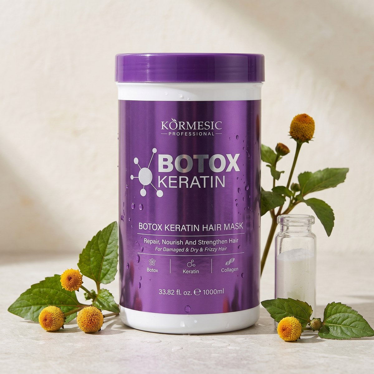 Kormesic Professional Botox Keratin Hair Mask 1000 ml
