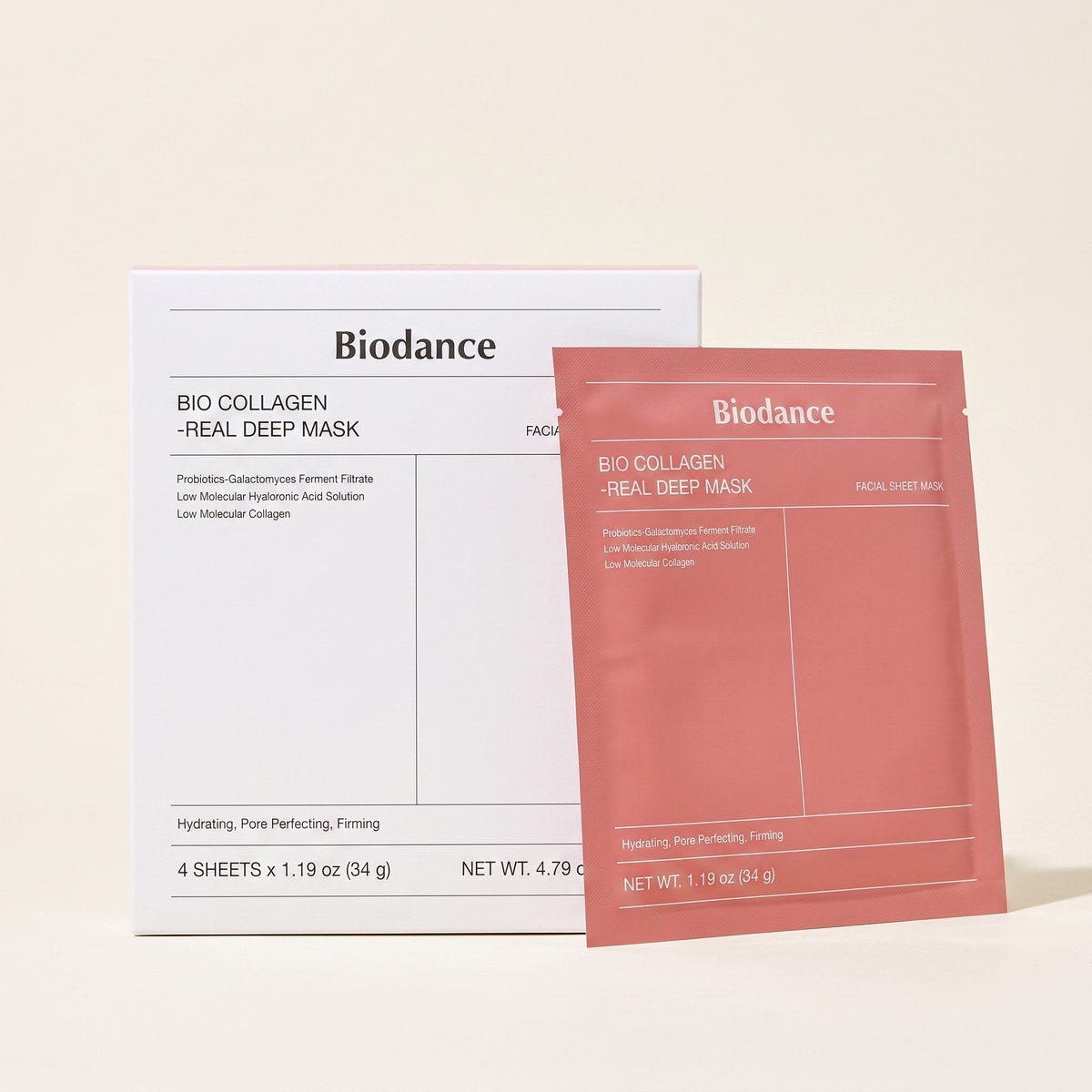 Biodance Bio-Collagen Real Deep Mask 4 szt.