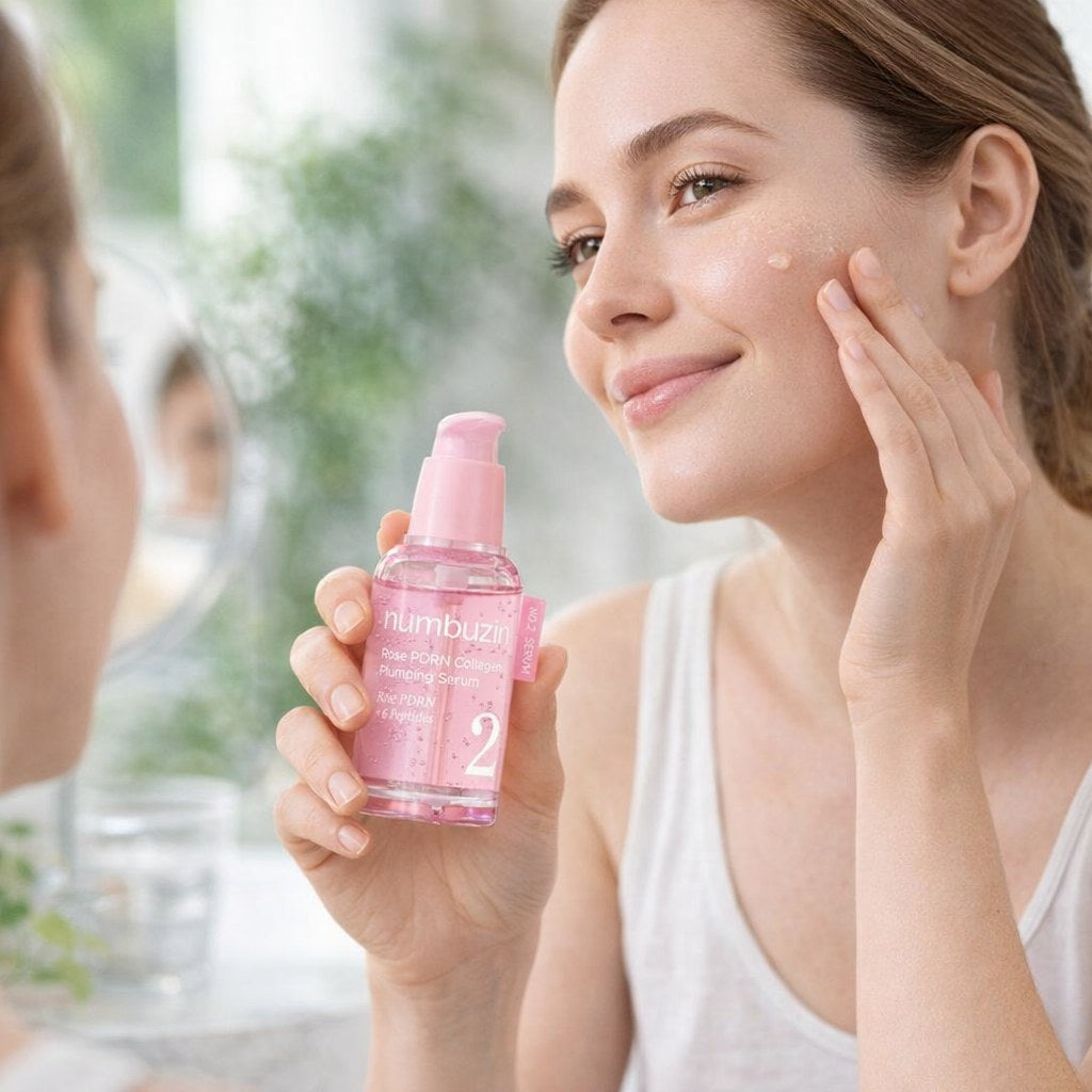 Numbuzin No.2 Rose PDRN Collagen Plumping Serum 30 ml