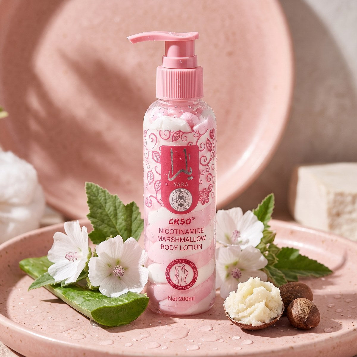 Yara Nicotinamide Marshmallow Balsam do ciała 200ml