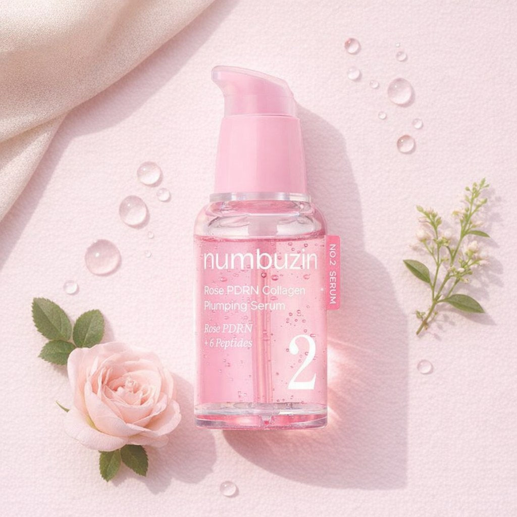 Numbuzin No.2 Rose PDRN Collagen Plumping Serum 30 ml