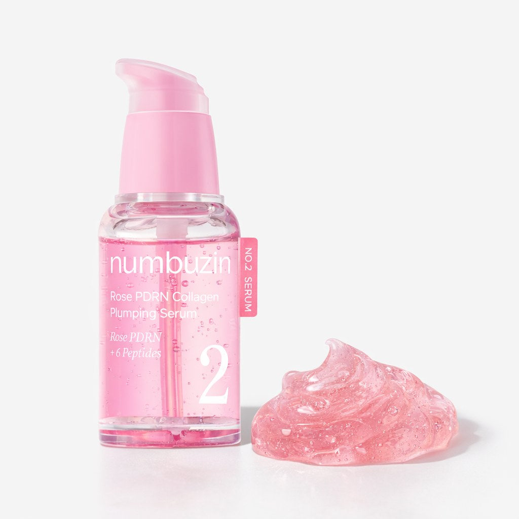 Numbuzin No.2 Rose PDRN Collagen Plumping Serum 30 ml