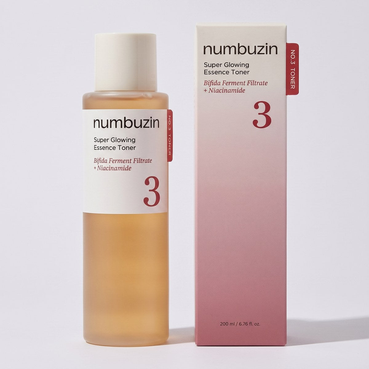 Numbuzin No.3 Super Glowing Essence Toner 200 ml