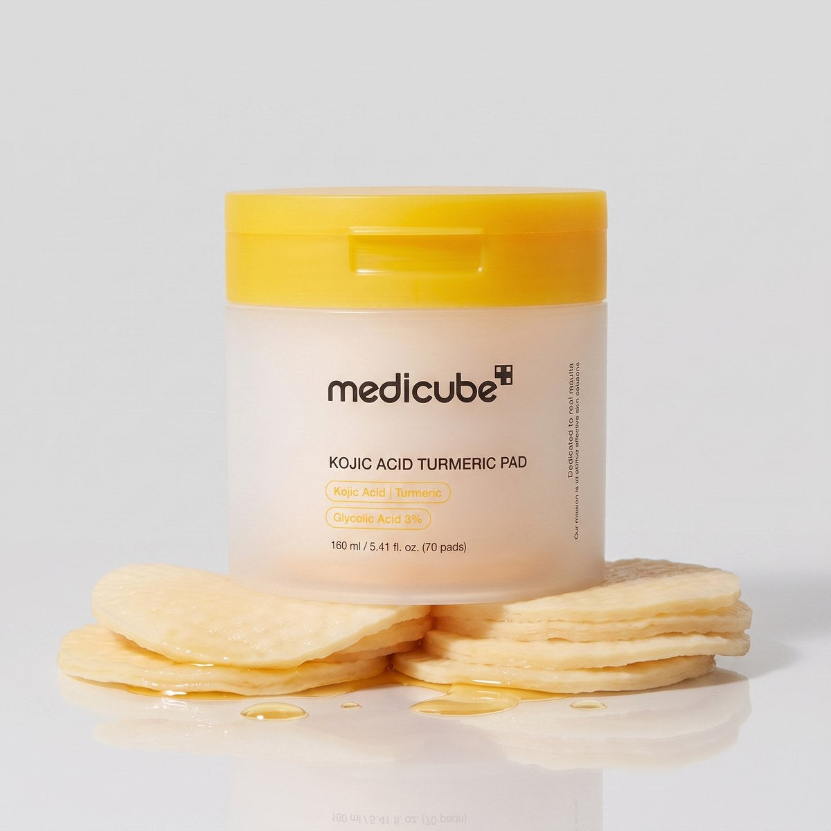 Medicube Kojic Acid Turmeric Pad 160 ml (70 szt.)