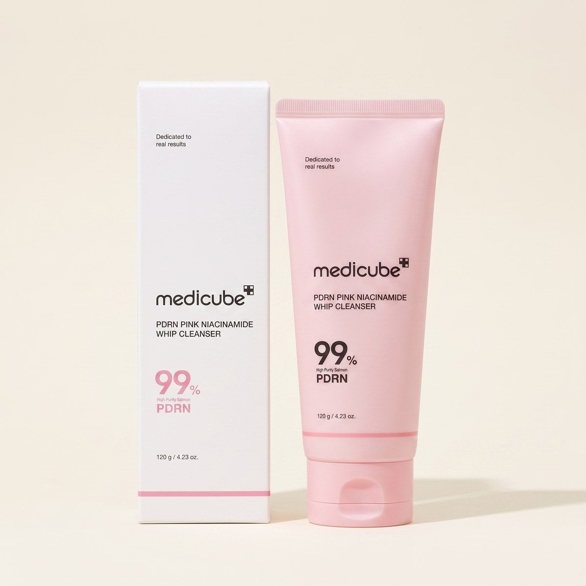 Medicube PDRN Pink Niacinamide Whip Cleanser 120 g