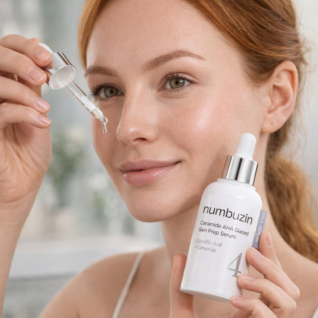 Numbuzin No.4 Ceramide AHA Glazed Skin Prep Serum 30 ml