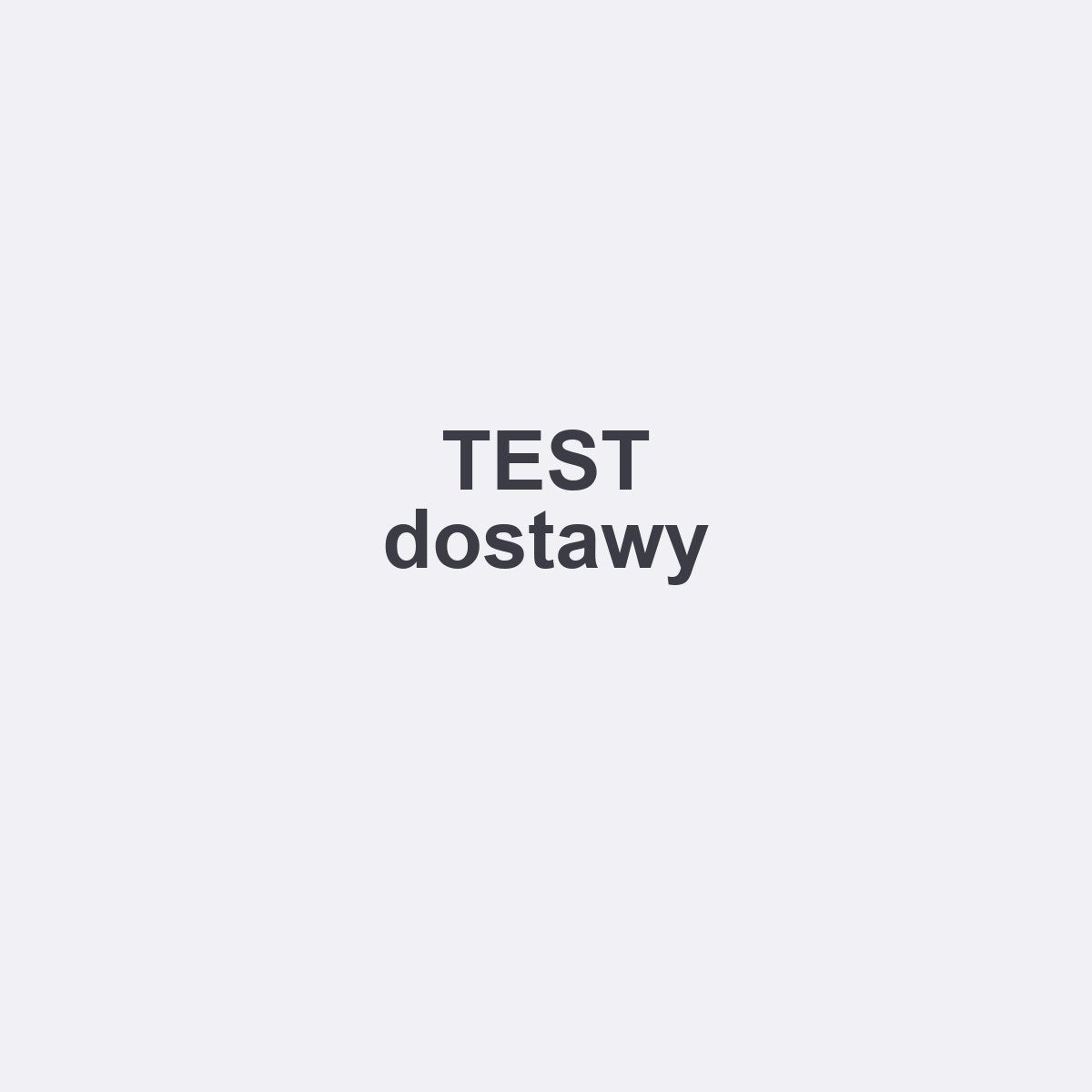 TEST — Produkt testowy (dostawa InPost)