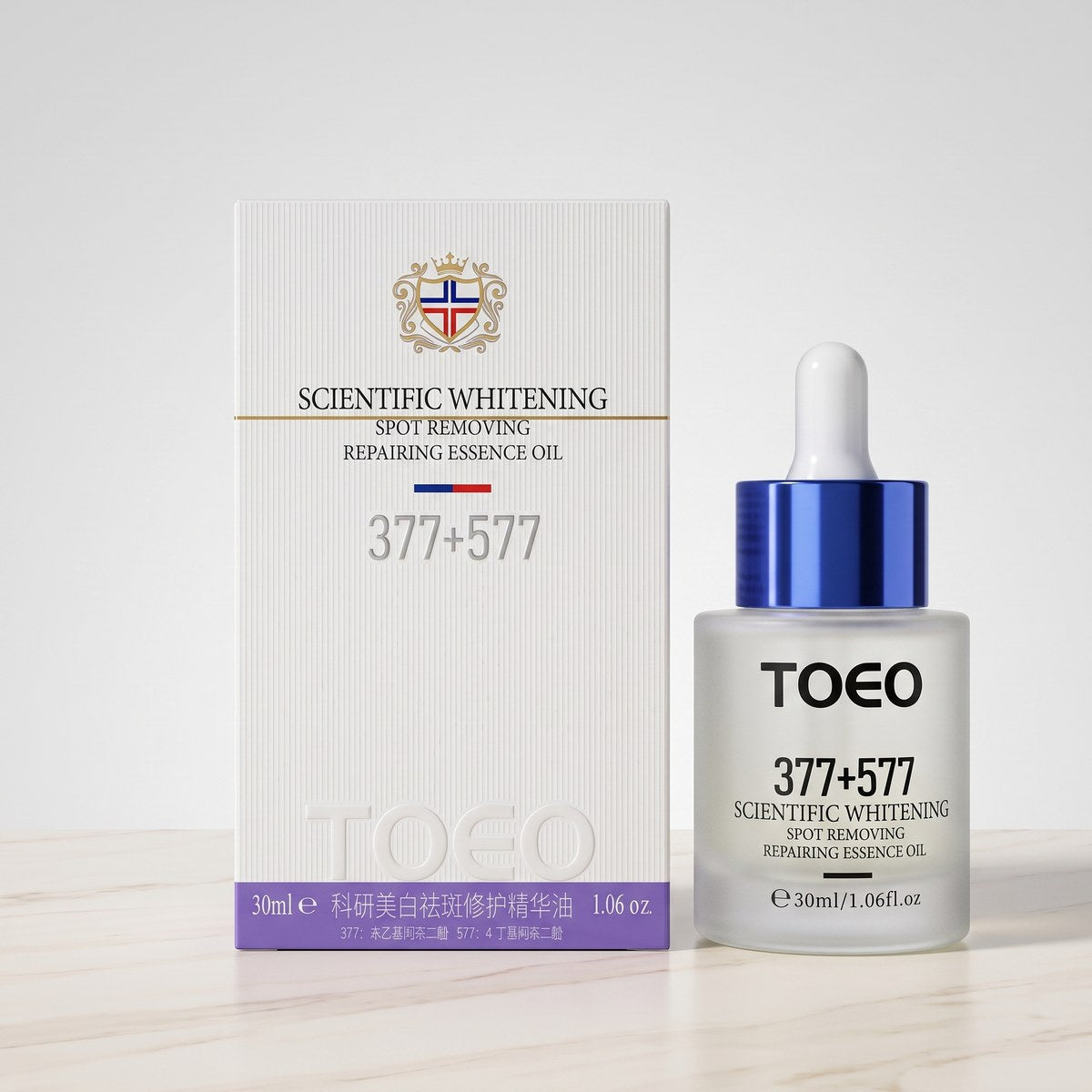 Toeo Scientific Whitening Spot Removing Repairing Essence Oil 377+577 30 ml