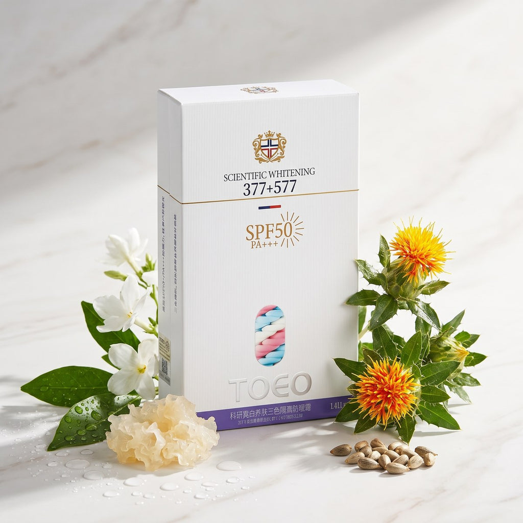 Toeo Scientific Whitening Three-Color Isolation Sunscreen Cream SPF50+ PA+++ 40g