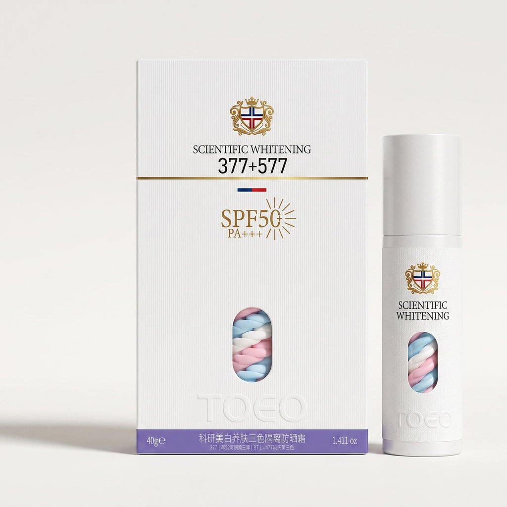 Toeo Scientific Whitening Three-Color Isolation Sunscreen Cream SPF50+ PA+++ 40g