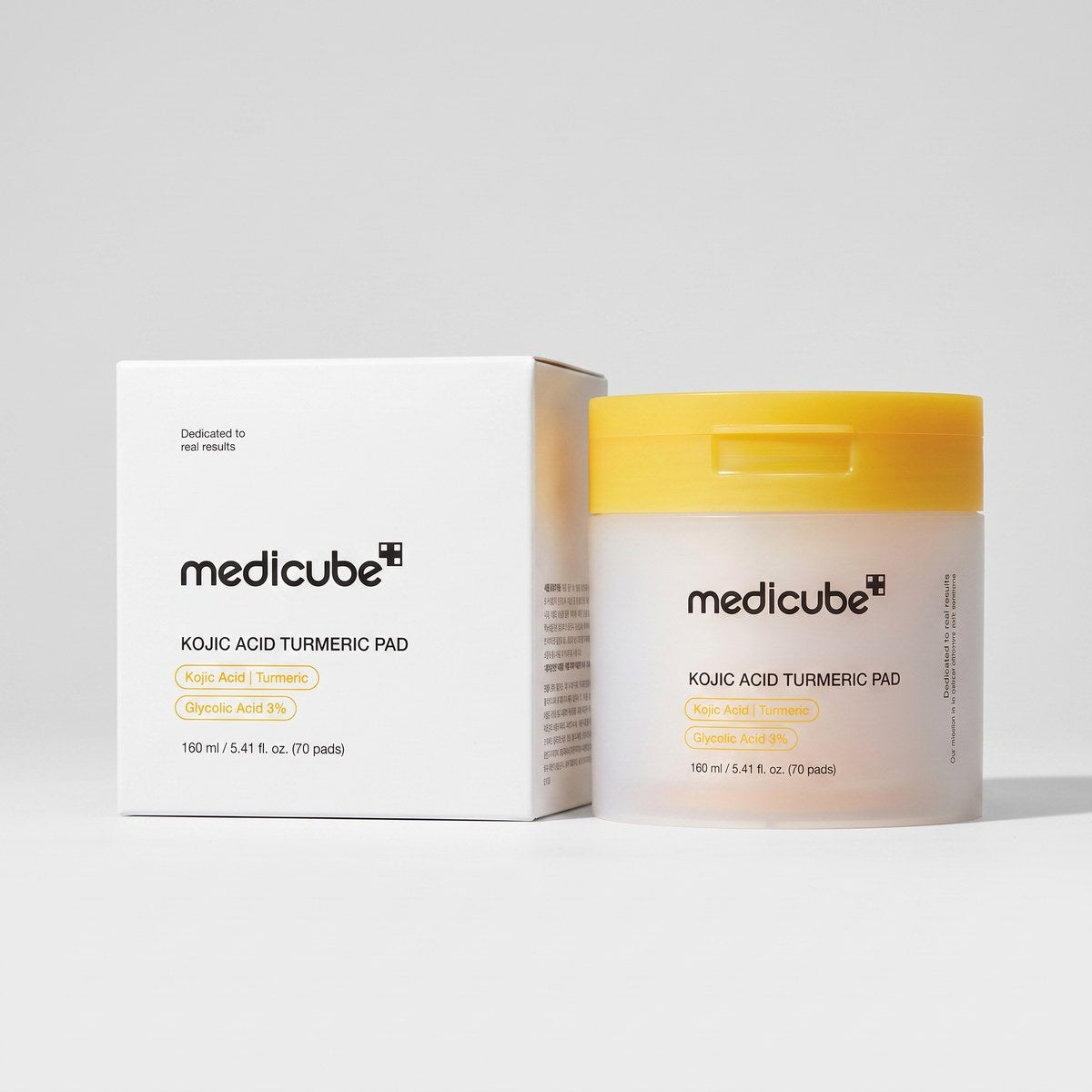 Medicube Kojic Acid Turmeric Pad 160 ml (70 szt.)